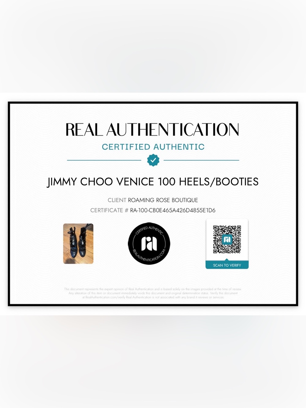 AUTHENTIC Jimmy Choo Black Venice 100 Heels in 37.5 (US women’s 7/7.5) - Picture 2 of 16